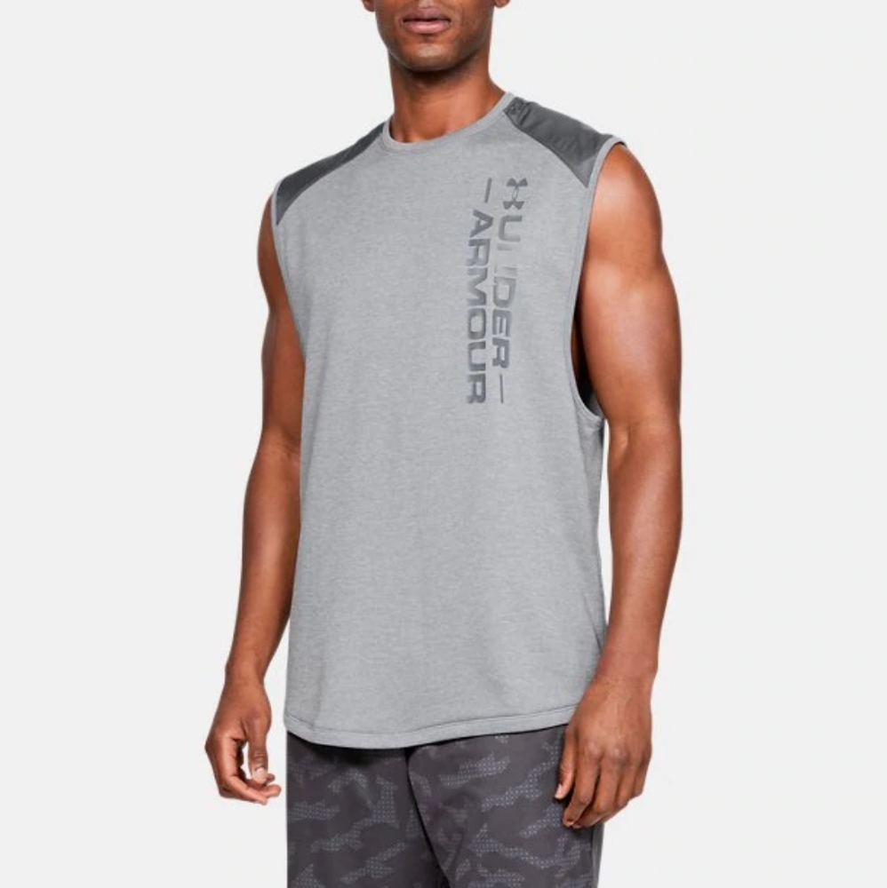 NWOT Men's Under Armour Terry Sleeveless